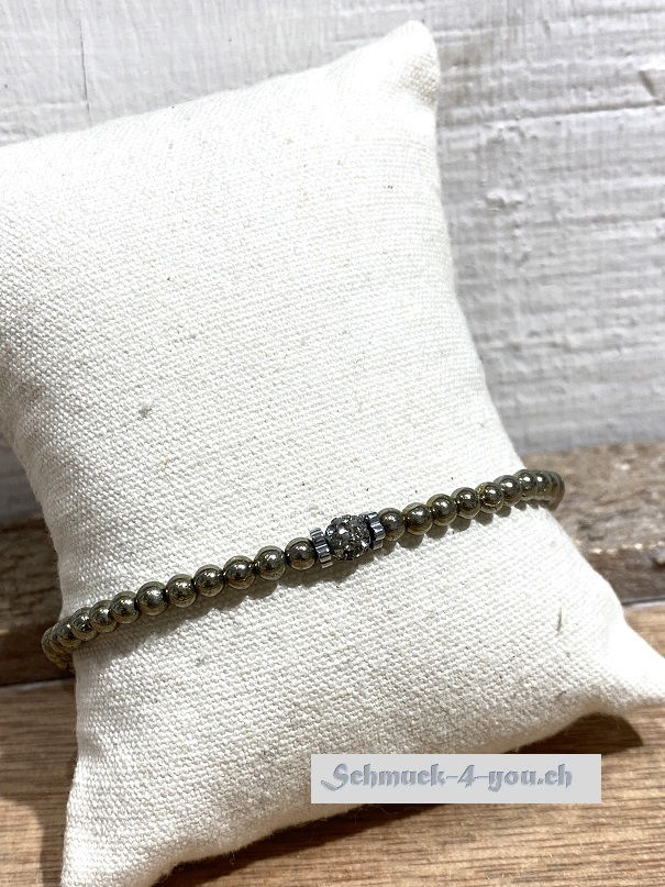 arubaS - Armband Pyritkugeln
