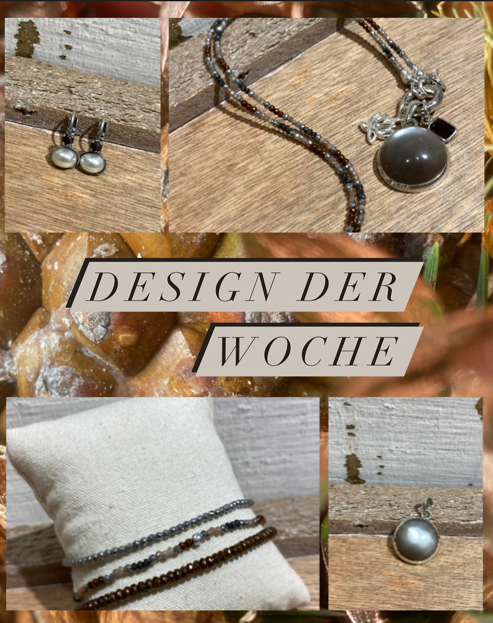 Miniaturbild: arubaS - Armband Mondstein mit Hämatit