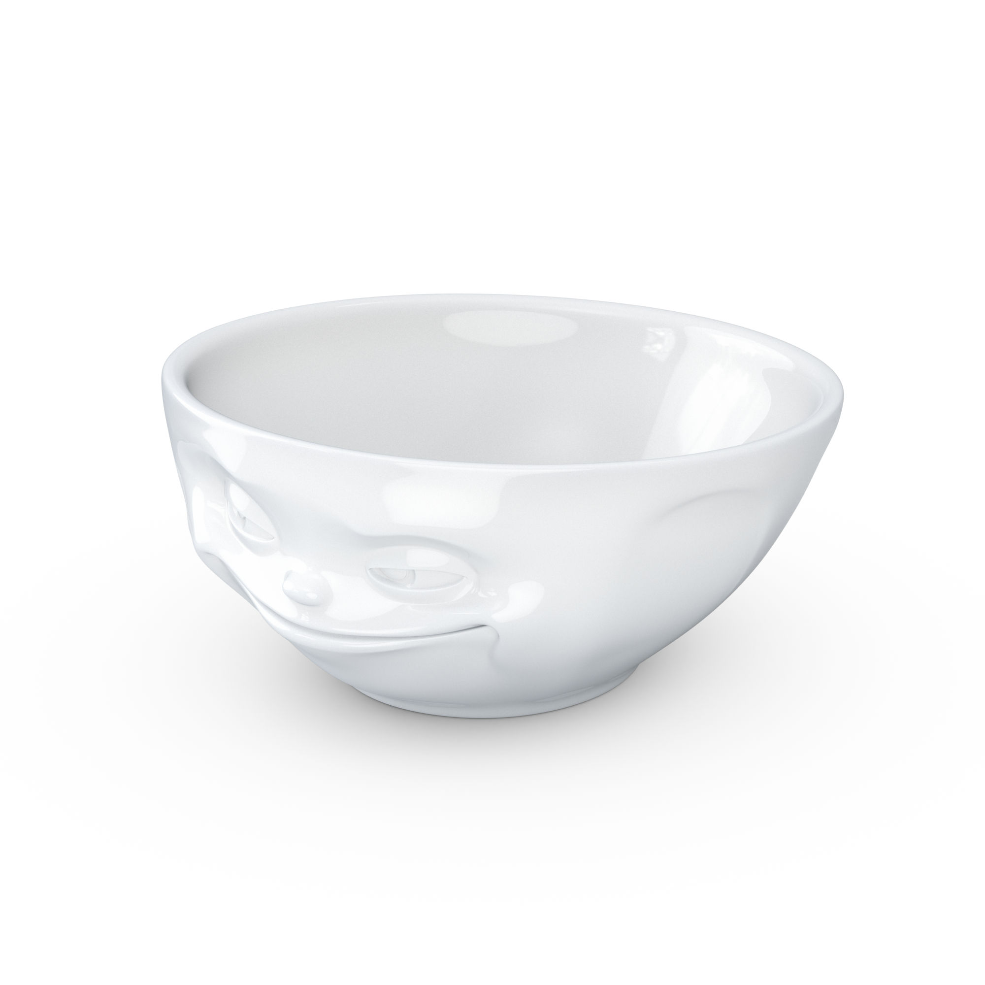 Schale 350ml grinsend weiss