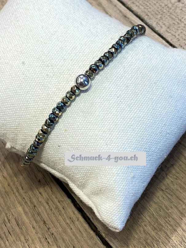 arubaS - Armband Hämatit