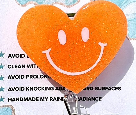 Smiley Heart Badge Reel
