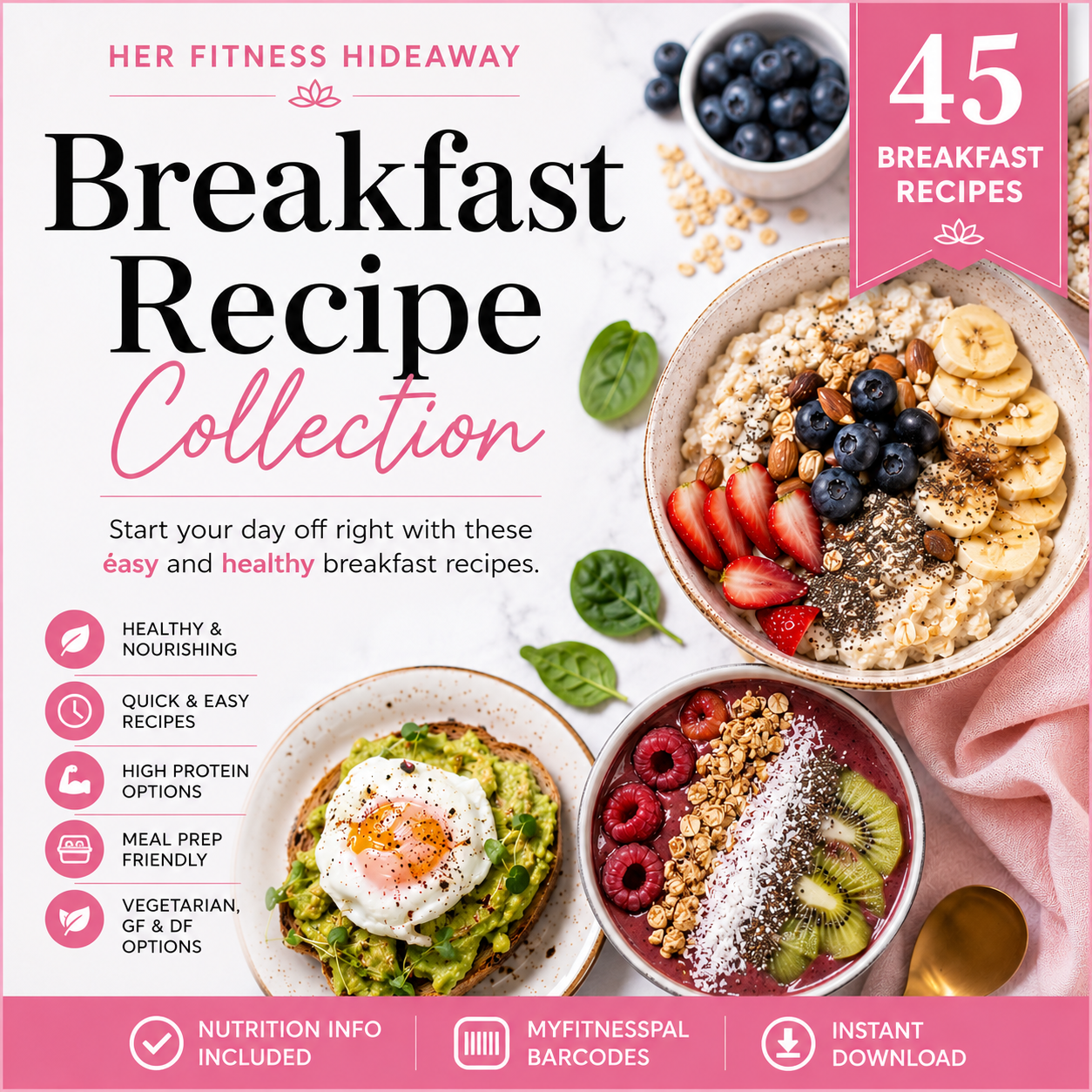 Her Fitness Hideaway Breakfast Recipe Collection