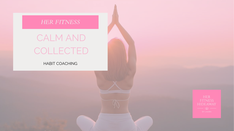 Soft calming image representing stress management habits for women, featuring gentle colours 