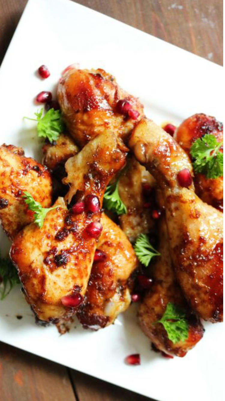 Thumbnail: tamari and honey chicken drumsticks recipe