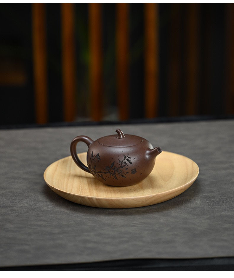 縮圖：Eggplant Teapot 