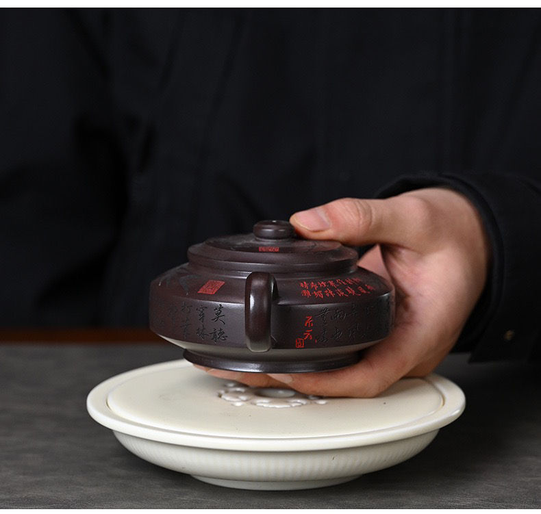 縮圖：Ding Feng Bo Zhou Pan Teapot