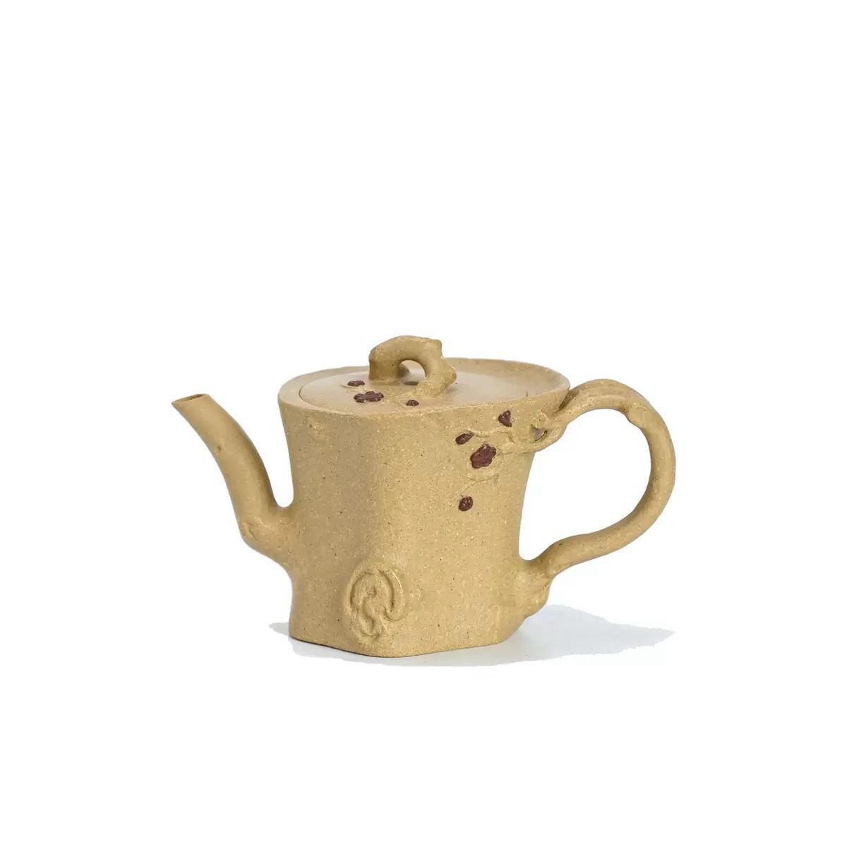 Plum Blossom Tree Stump Teapot