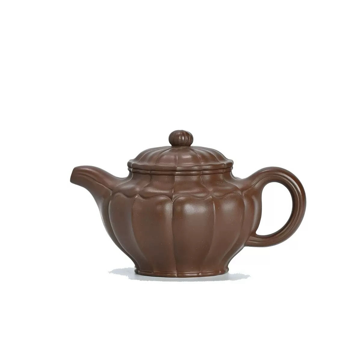 Ribbed Duo Zhi Teapot
