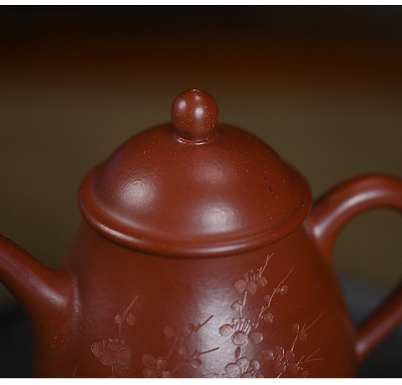 縮圖：Plum Blossom Palace Lantern Teapot