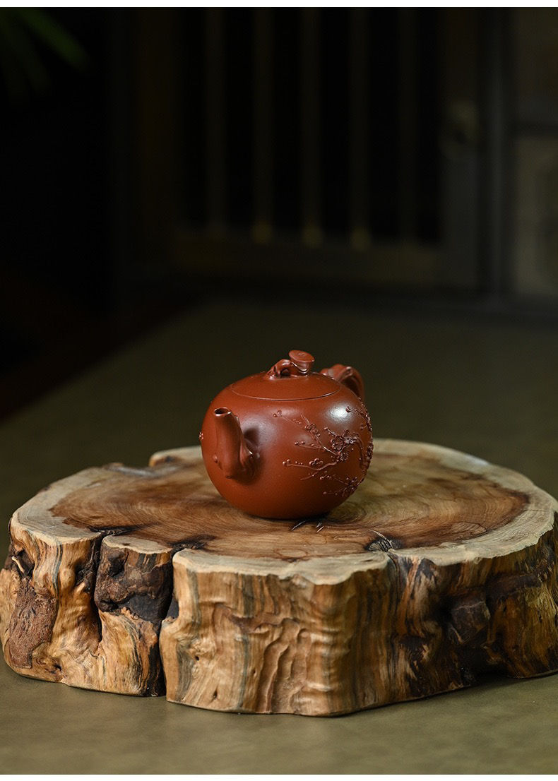 縮圖：Plum Blossom Pearl Teapot