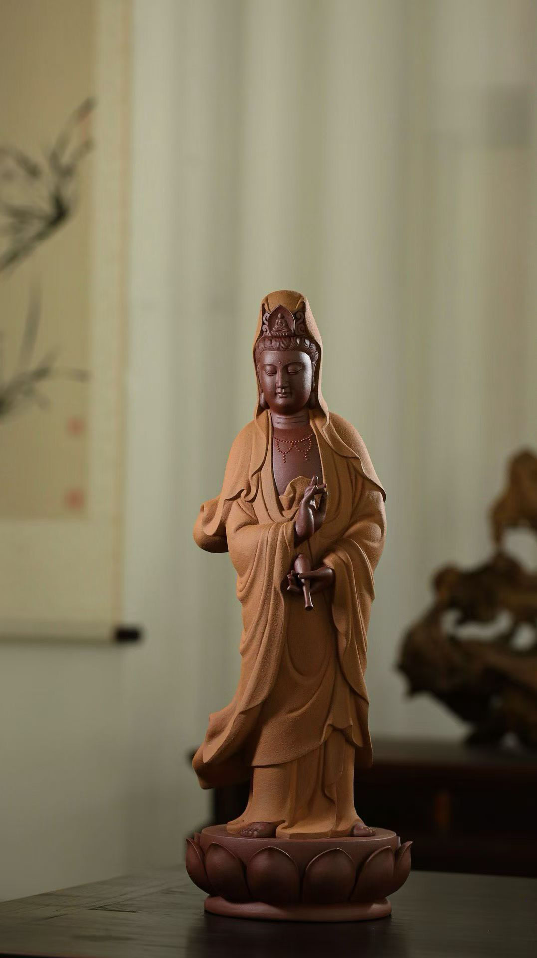 Dripping Buddha Zisha Ornament