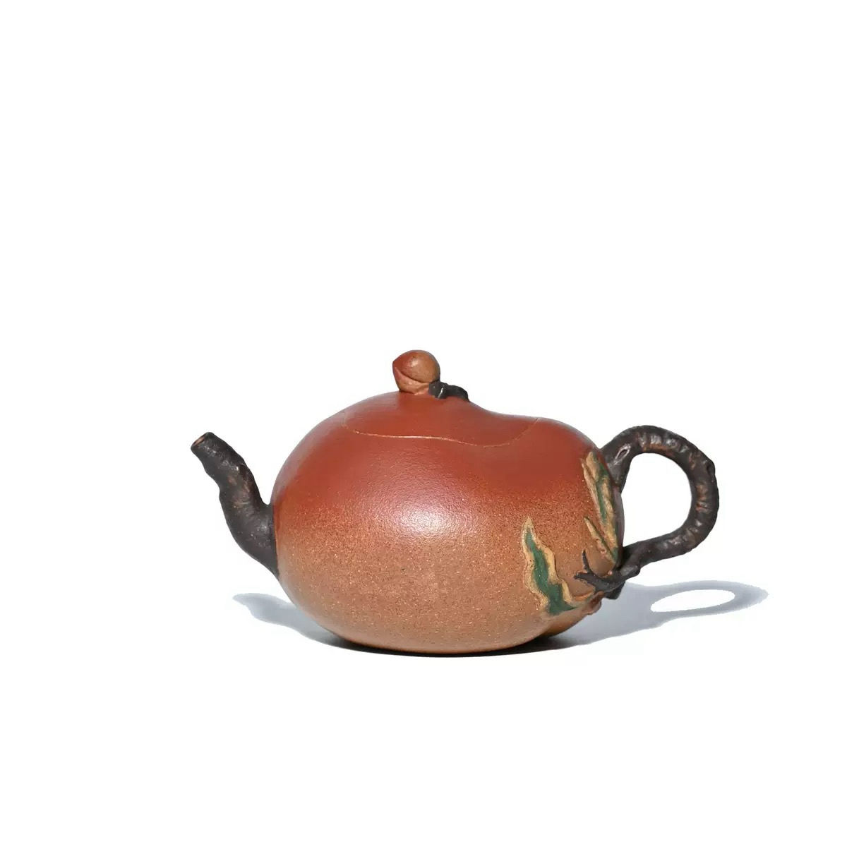 Peach-Shaped Teapot