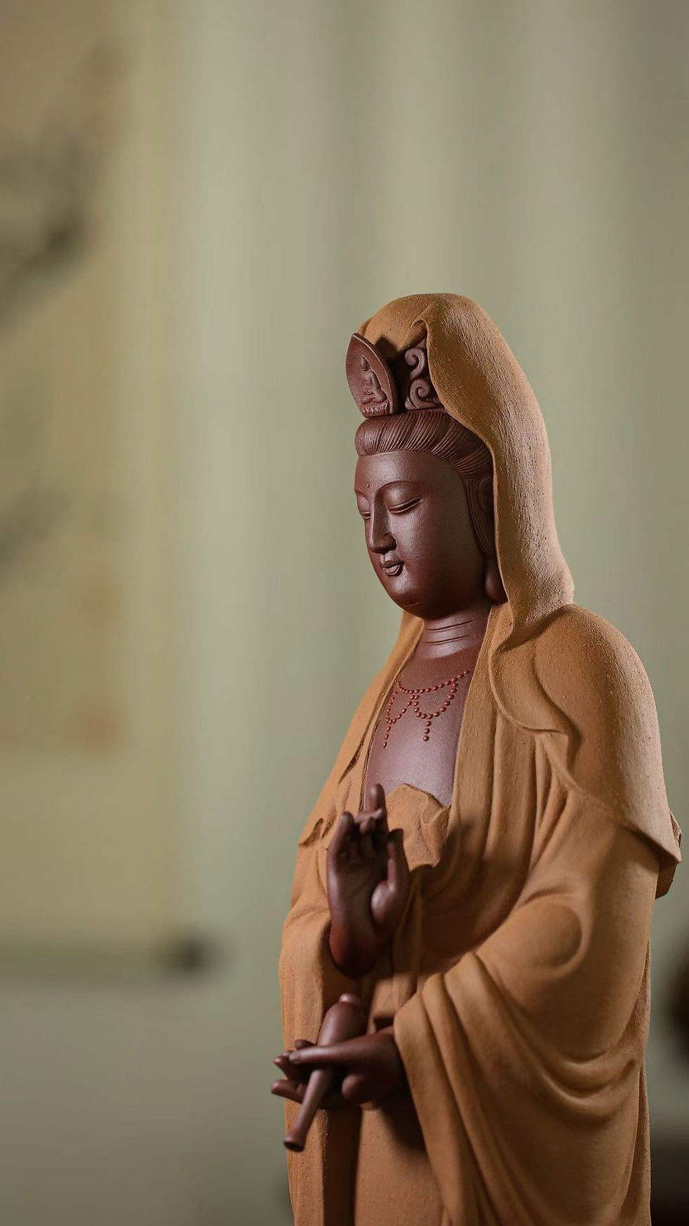 縮圖：Dripping Buddha Zisha Ornament