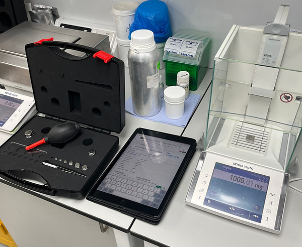 Laboratory Balance Calibration