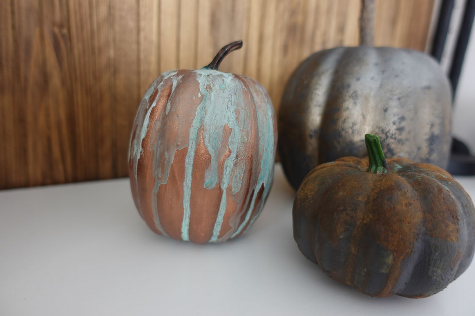Thumbnail: Patina Pumpkin Trio
