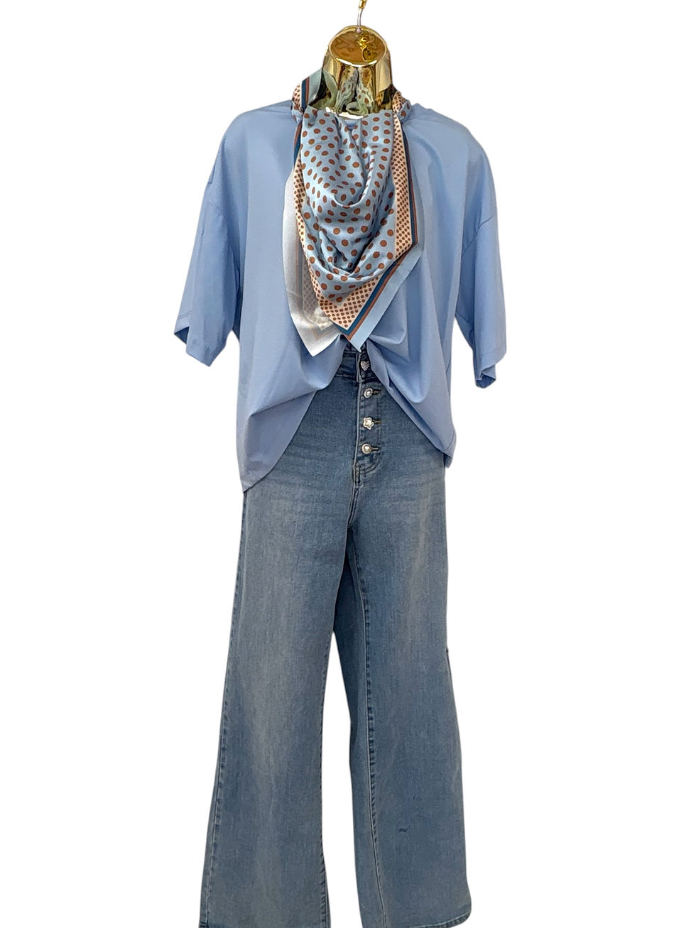 Thumbnail: Scarf T shirt 