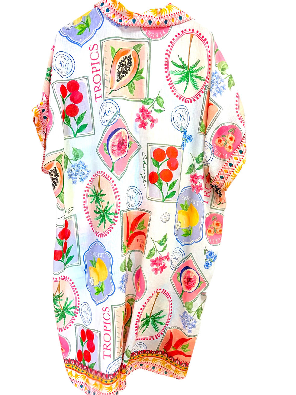 Thumbnail: Lemon holiday shirt dress