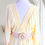 Thumbnail: Lemon pin stripe maxi dress