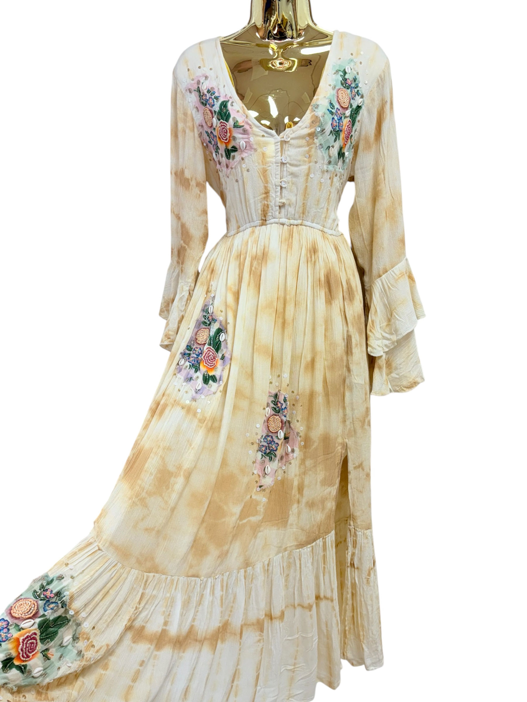 Boho slit dress 