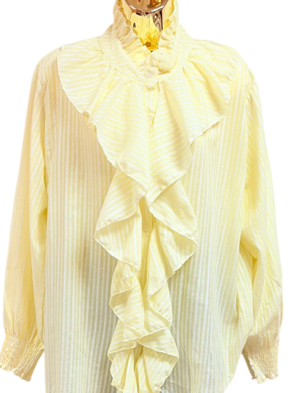 Thumbnail: Lemon stripe blouse 
