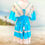 Thumbnail: Turquoise shot shell dress 