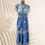 Thumbnail: Denim style maxi dress 
