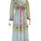 Thumbnail: Tida maxi dress with neon Aztec embroidered pattern