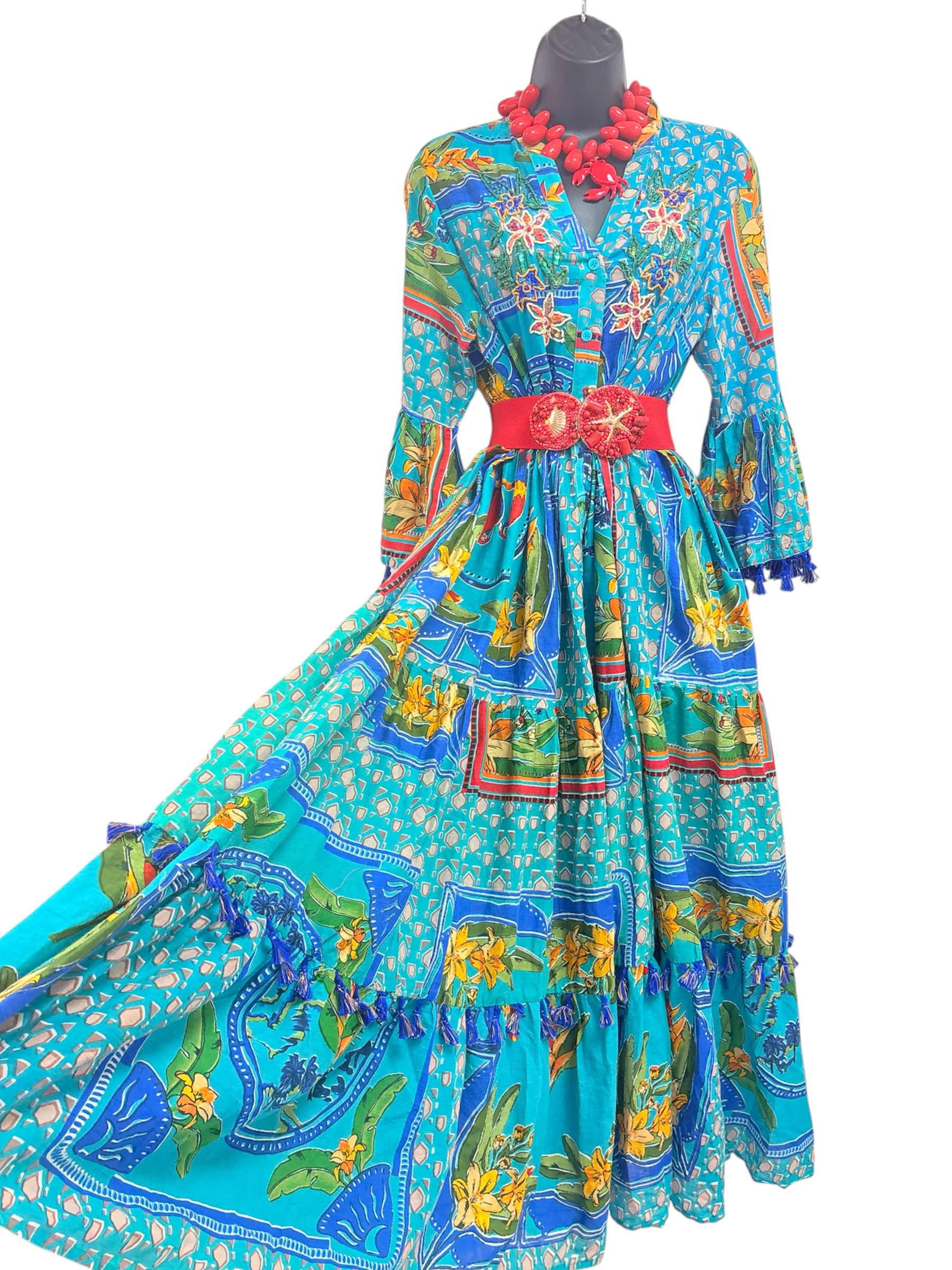 Mina maxi dress