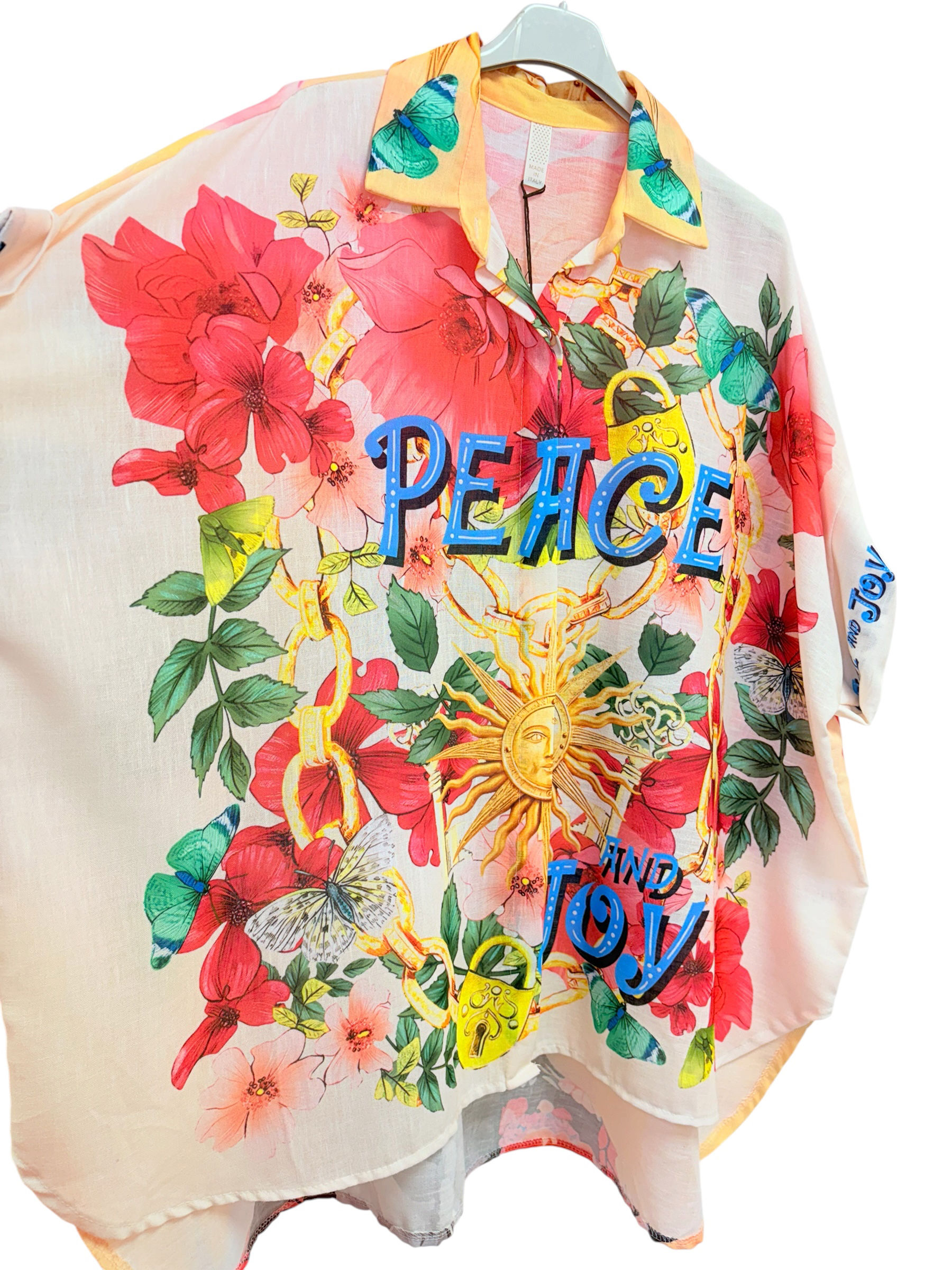 Peace and joy blouse 