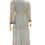Thumbnail: Tida maxi dress with neon Aztec embroidered pattern