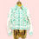 Thumbnail: Embellished cream denim jacket 