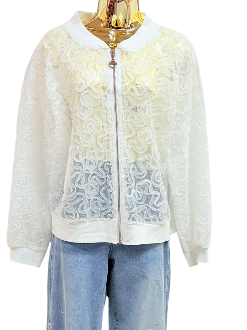 Thumbnail: Embroidered sparkle jacket 