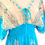 Thumbnail: Turquoise shot shell dress 