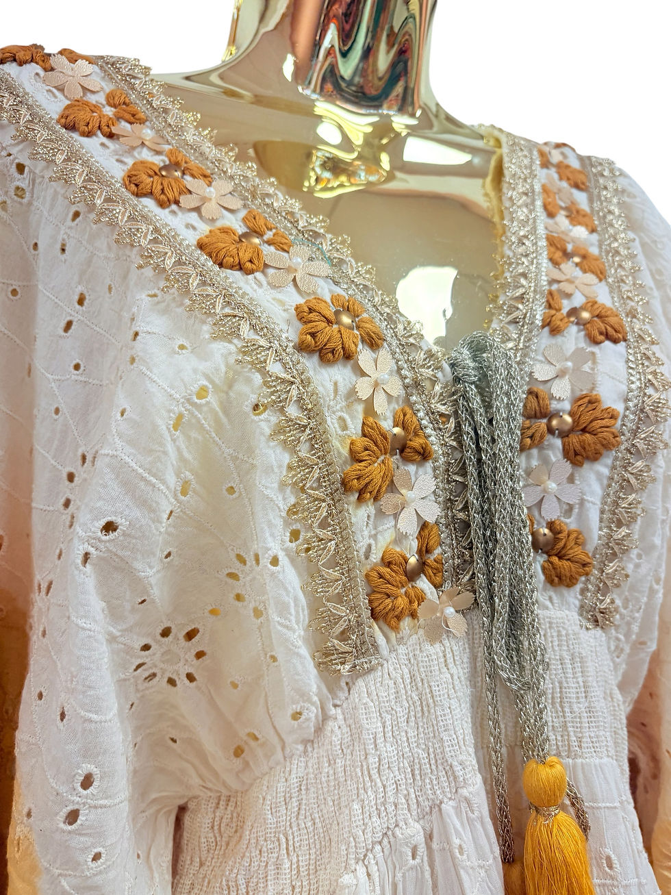 Thumbnail: Beautiful embroidery  anglaise