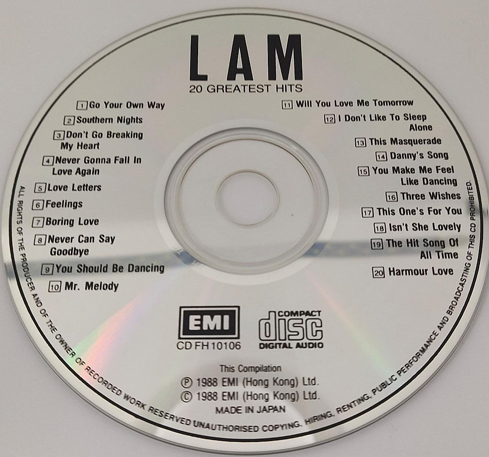 縮圖：林子祥 - Lam 20 Greatest Hits (1MTO 日本製造)
