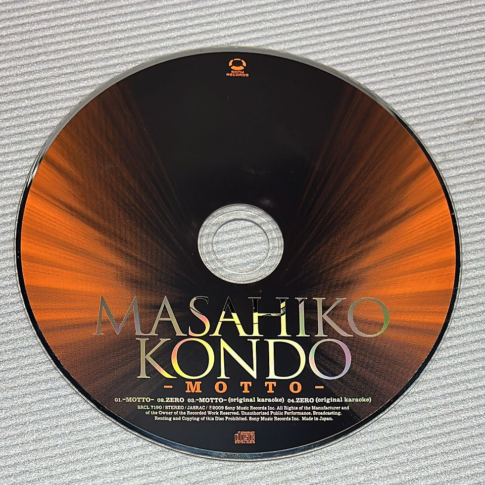 Thumbnail: 近藤真彥 - - MOTTO - (Made in Japan)