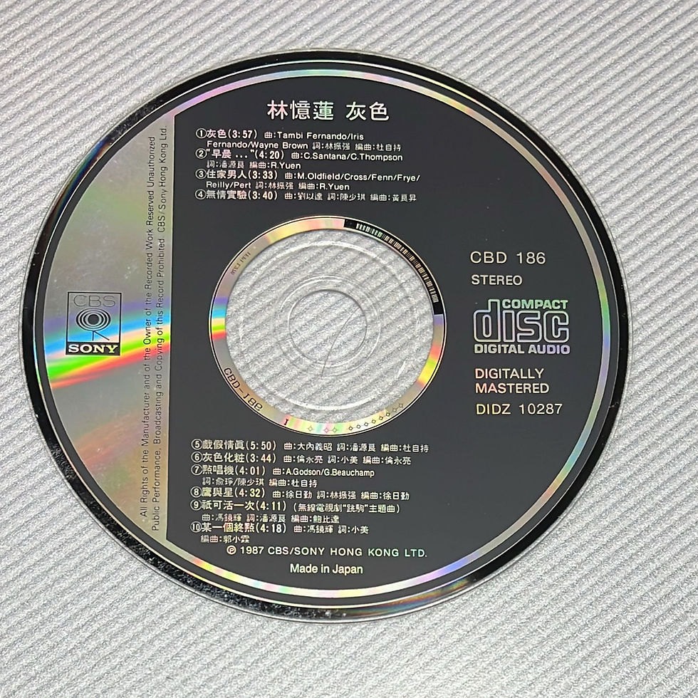 Thumbnail: 林憶蓮 Sandy Lam - 灰色 (日本製造 / IFPI)