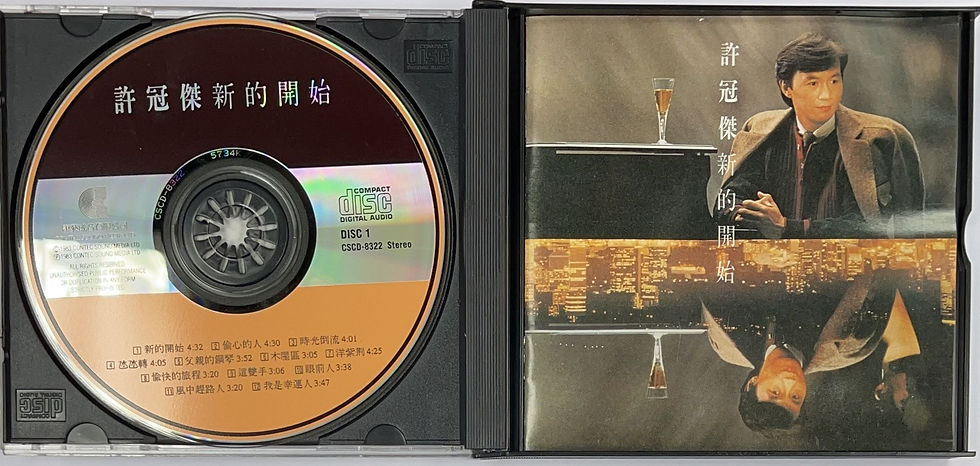 縮圖：許冠傑 - 新的開始/最喜歡你 (2CD Boxset) 5734K