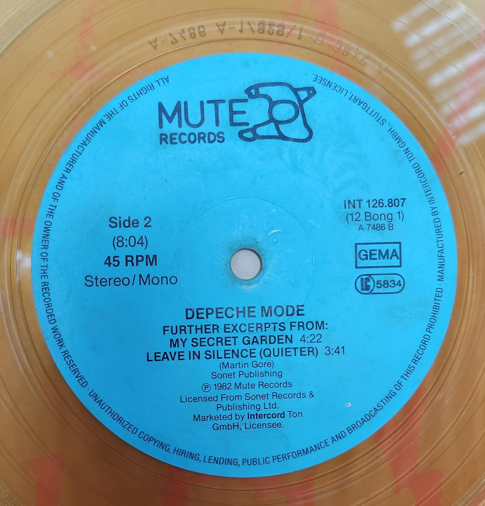 縮圖：Depeche Mode – Leave In Silence (彩碟)