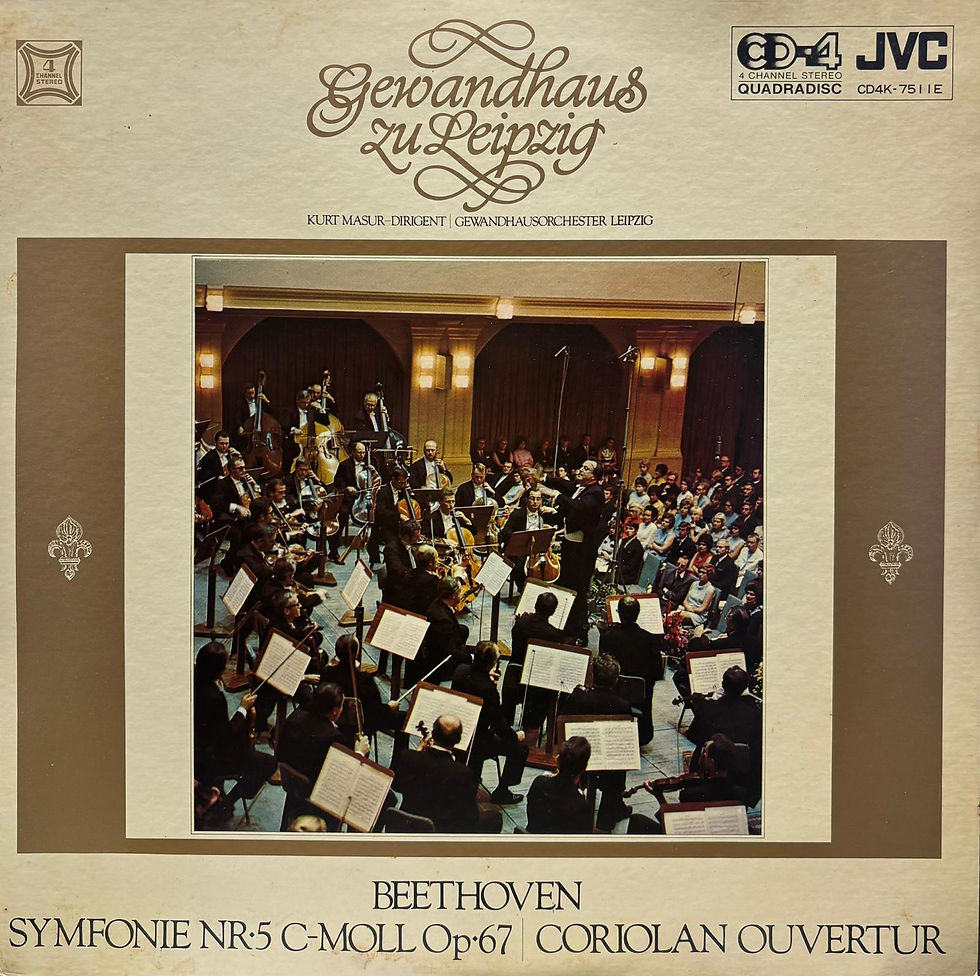 Ludwig van Beethoven / Gewandhausorchester Leipzig - Symfonie Nr.5 C-moll Op. 67