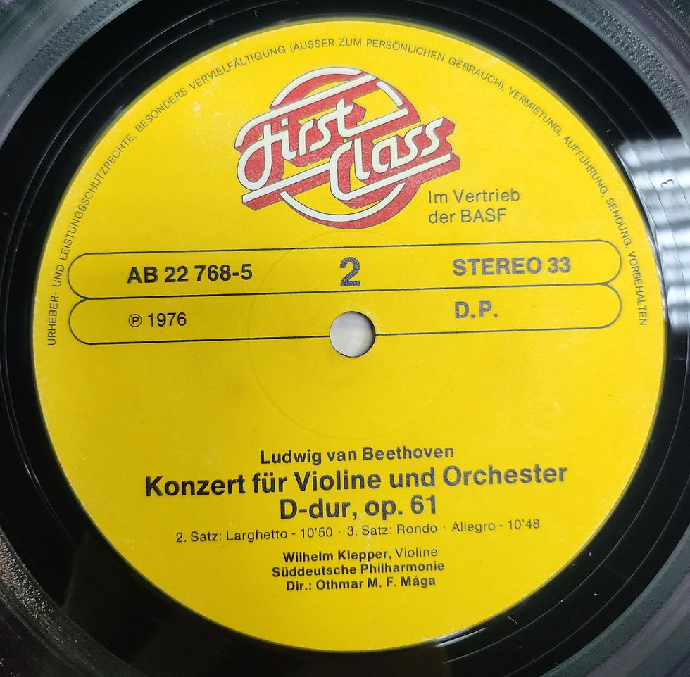 縮圖：Ludwig van Beethoven – Violinkonzert D-Dur Op. 61