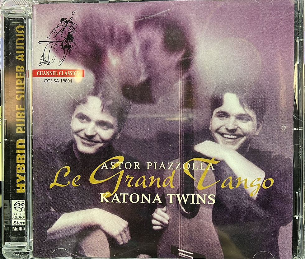 Astor Piazzolla / Katona Twins - Le Grand Tango (SACD / DSD)