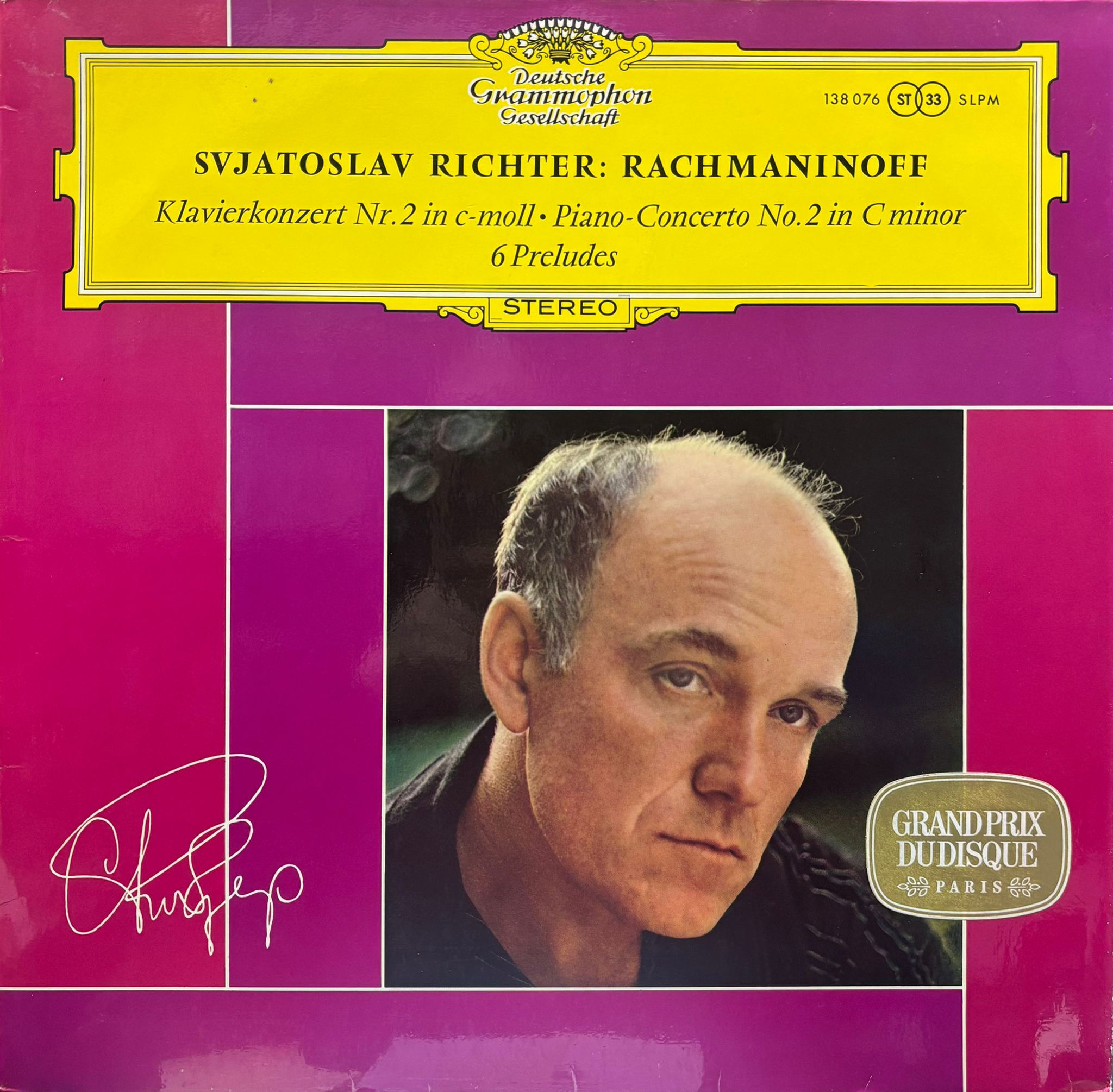 Rachmaninoff / Svjatoslav Richter – Piano-Concerto No. 2 In C Minor • 6 Preludes