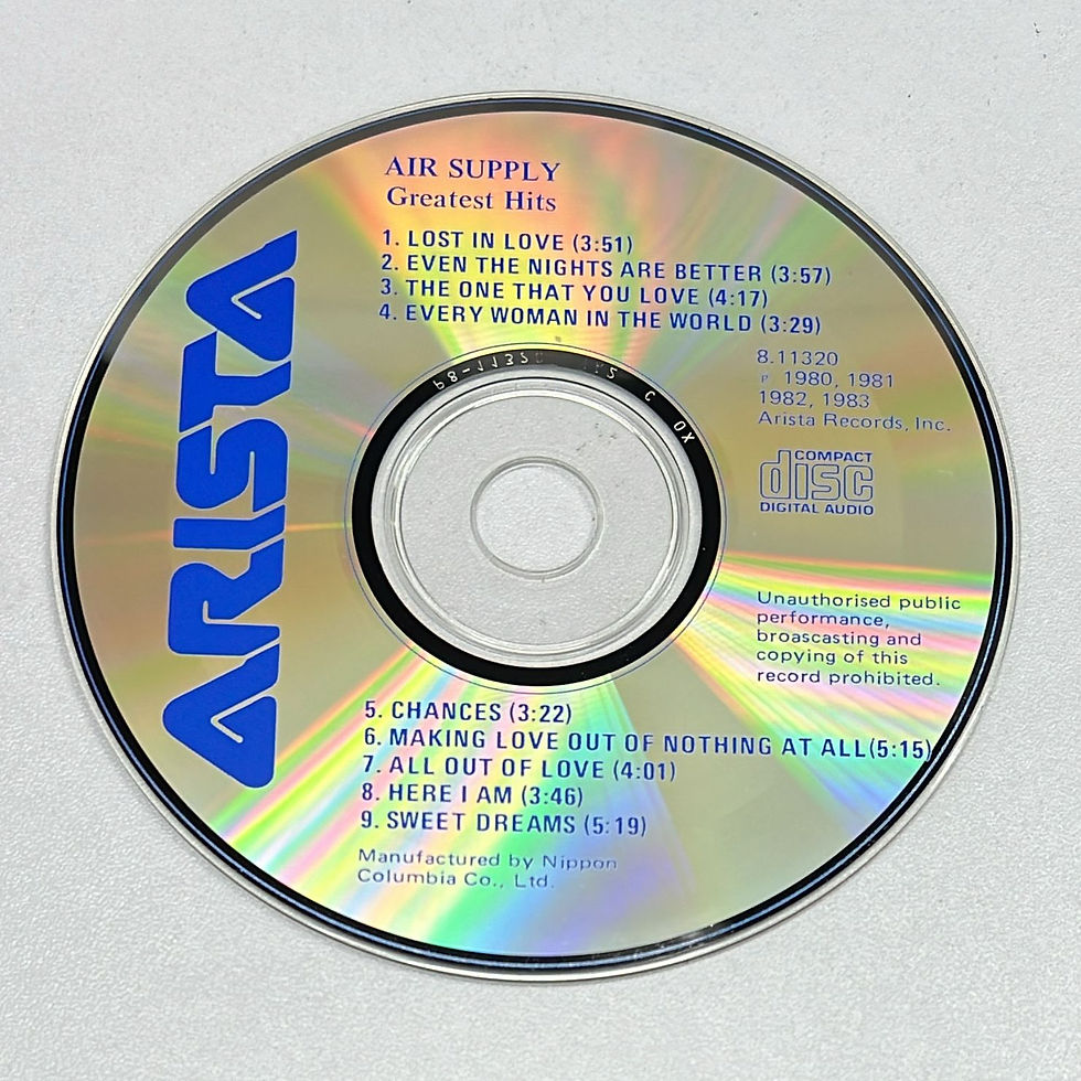 Thumbnail: Air Supply – Greatest Hits (Manufactured by Nippon Columbia Co.,LTD)