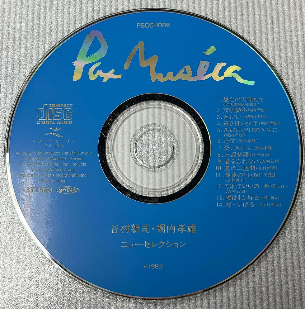 Thumbnail: 谷村新司 / 堀内孝雄 - ニューセレクション (Made In Japan)