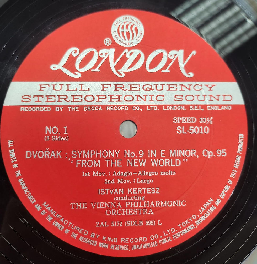 Thumbnail: Dvorak From The New World Martinon Kertesz Vienna Philharmonic Orchestra (2LP)