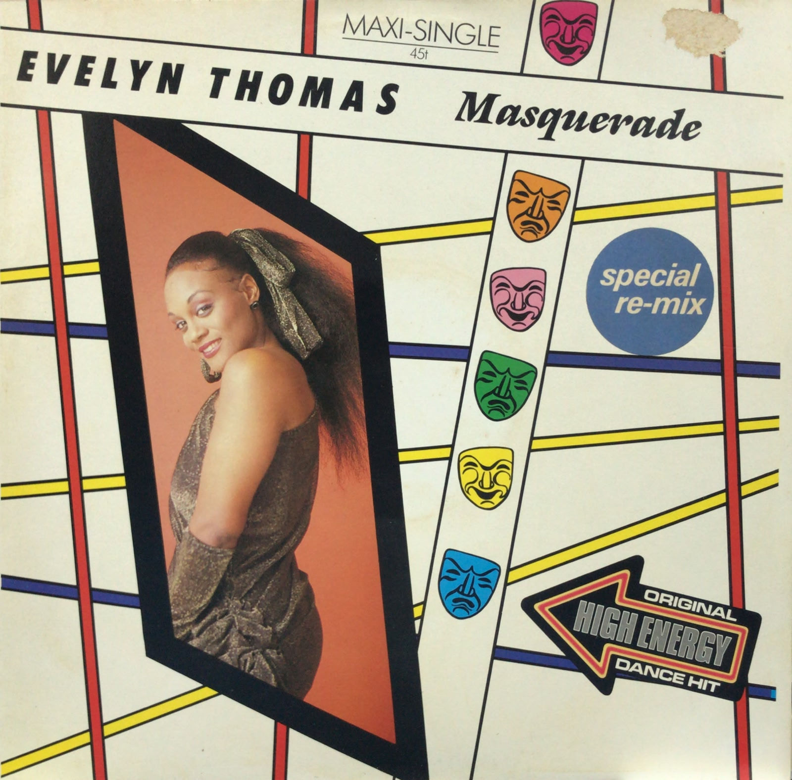 Evelyn Thomas - Masquerade (45 RPM)