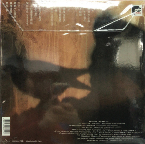 張學友- 等你等到我心痛精選(2LP) (全新未開封/ 限量No. 0017 / Made