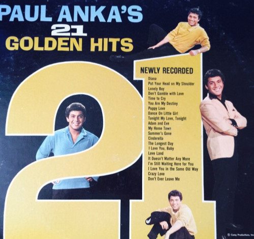 Paul Anka – Paul Anka's 21 Golden Hits | 港膠所 Vinyl HK
