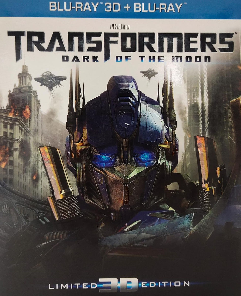Transformers Dark Of The Moon 變形金剛3:黑月降臨 3D Bluray 鐵盒